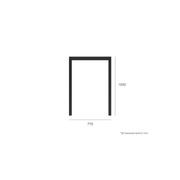 Halki Table - Outdoor - High Bar - Matt White 77 x 77cm gallery detail image