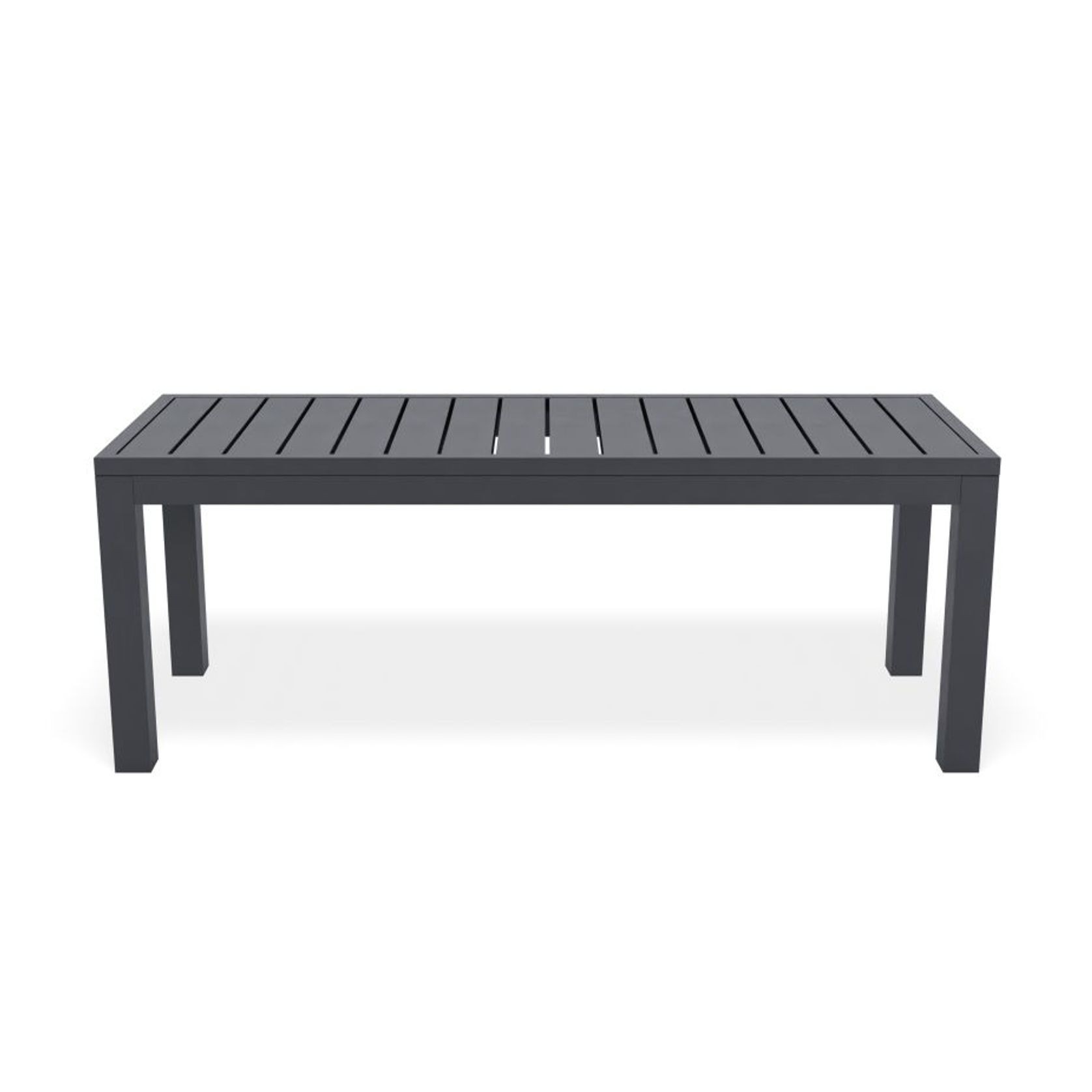 Halki Bench Seat - Outdoor - 120cm - Charcoal gallery detail image