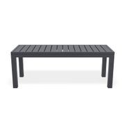 Halki Bench Seat - Outdoor - 120cm - Charcoal gallery detail image