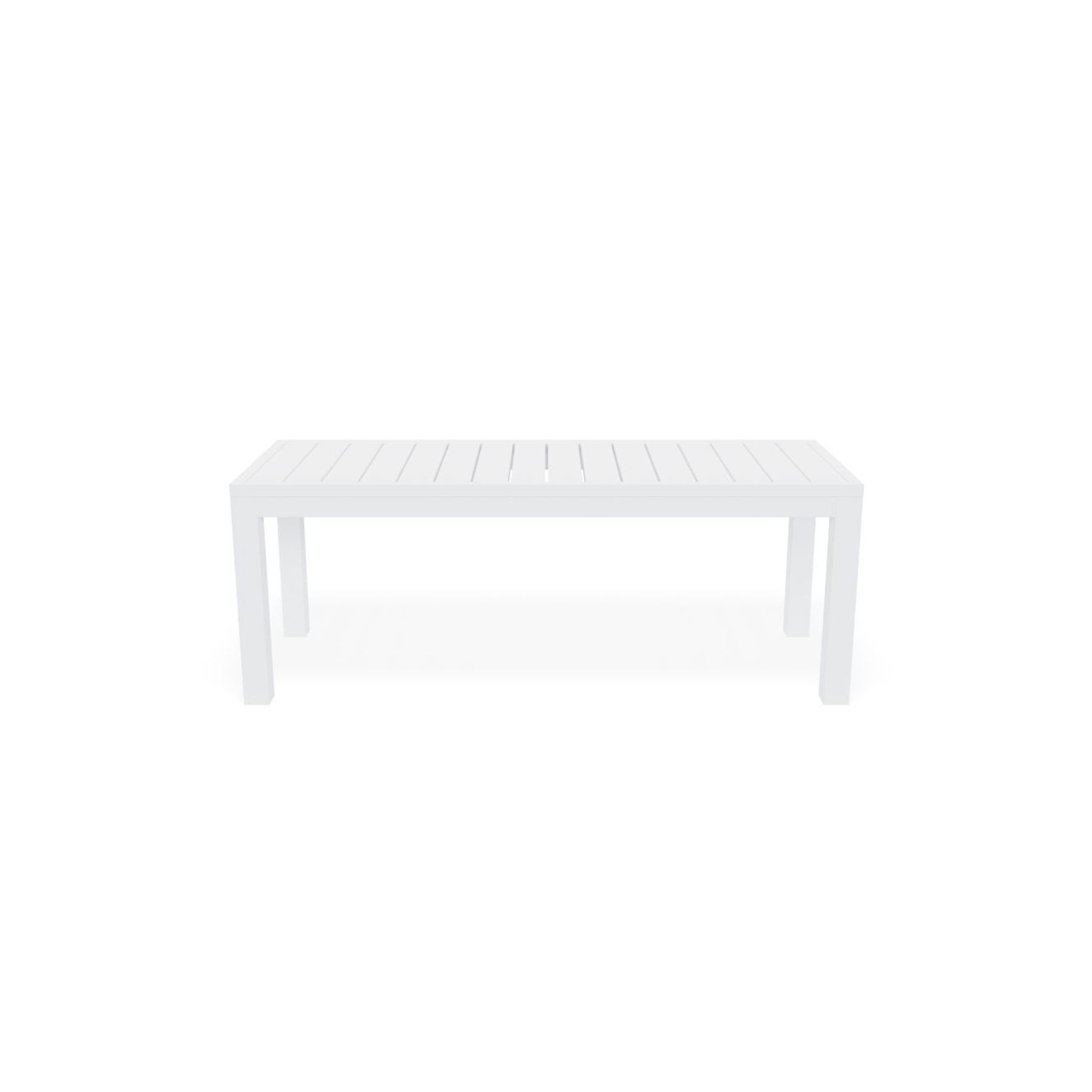 Halki Bench Seat - Outdoor - 120cm - White gallery detail image