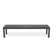 Halki Bench Seat - Outdoor - 190cm - Charcoal gallery detail image