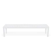 Halki Bench Seat - Outdoor - 190cm - White gallery detail image