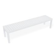 Halki Bench Seat - Outdoor - 190cm - White gallery detail image