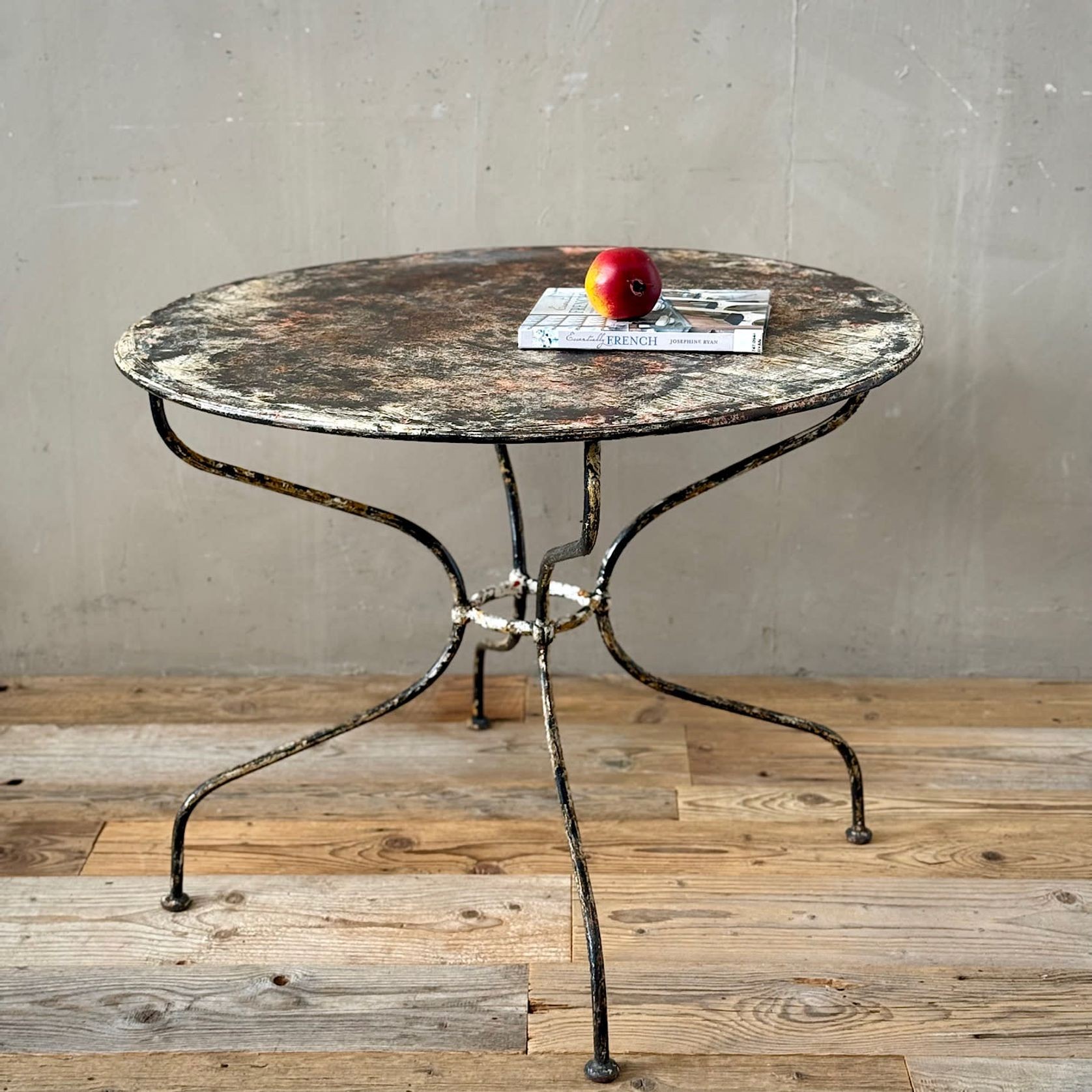 Antique French Iron Garden Table gallery detail image