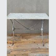 Antique French Iron Bistro Table gallery detail image
