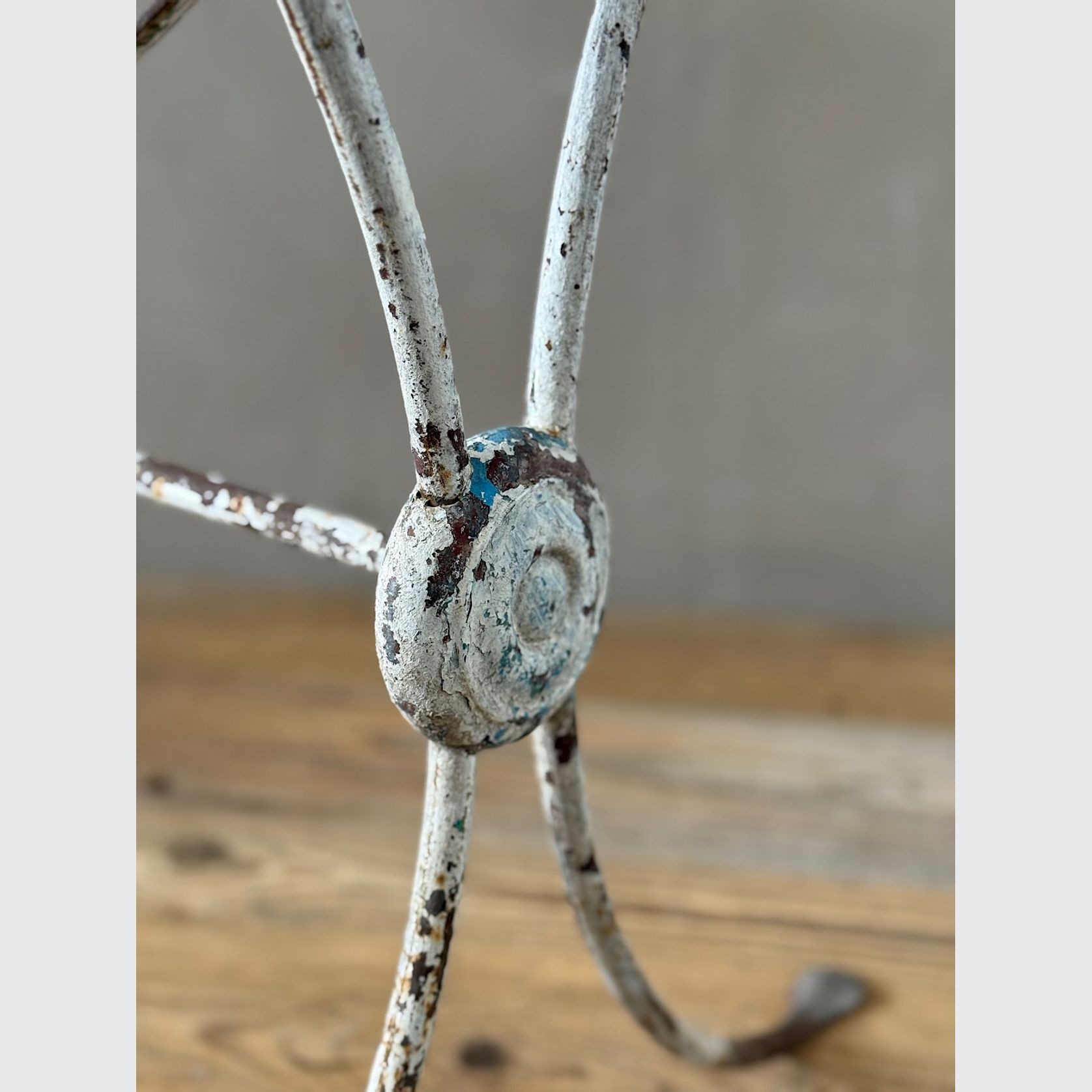 Antique French Iron Bistro Table gallery detail image