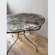 Antique French Iron Garden Table gallery detail image