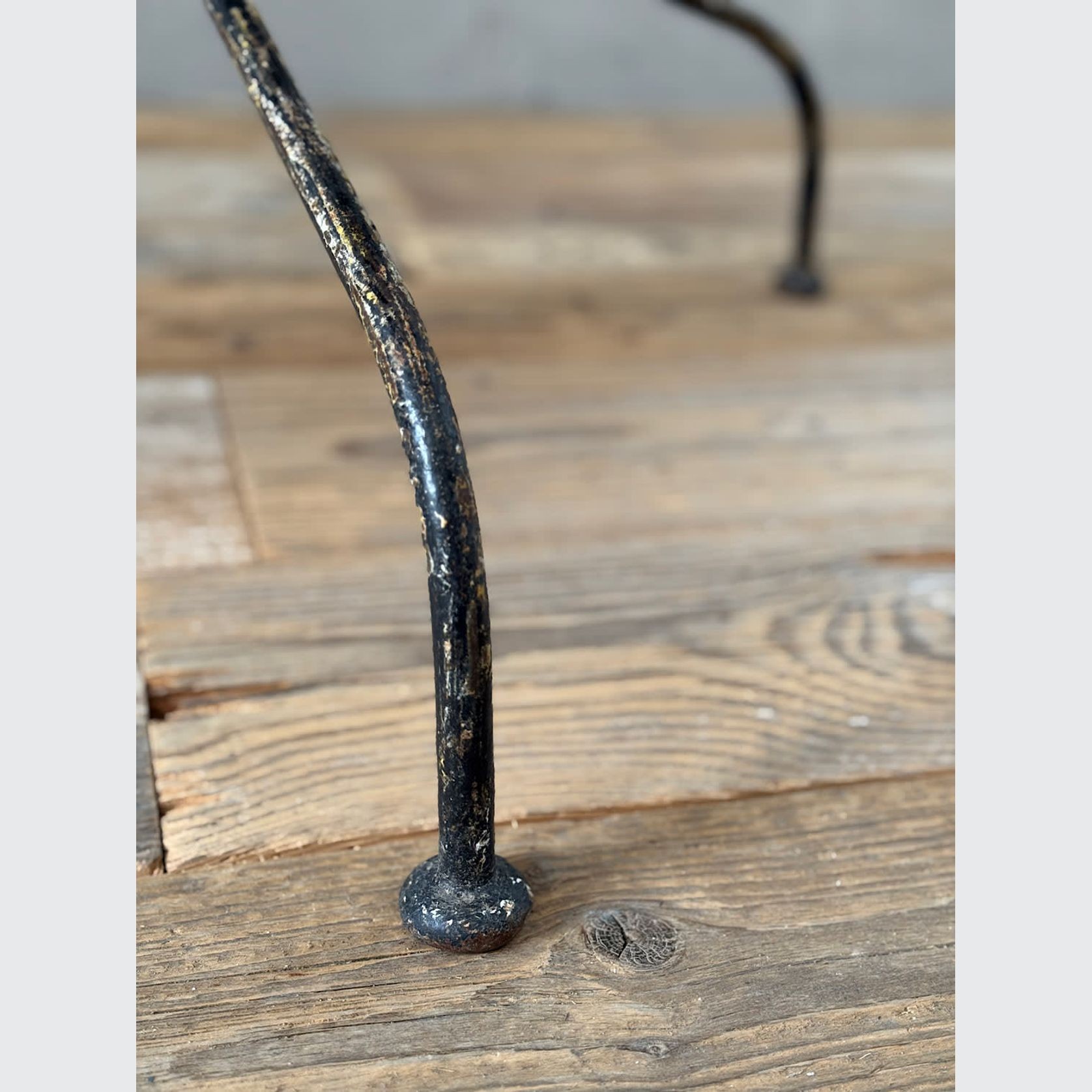 Antique French Iron Garden Table gallery detail image