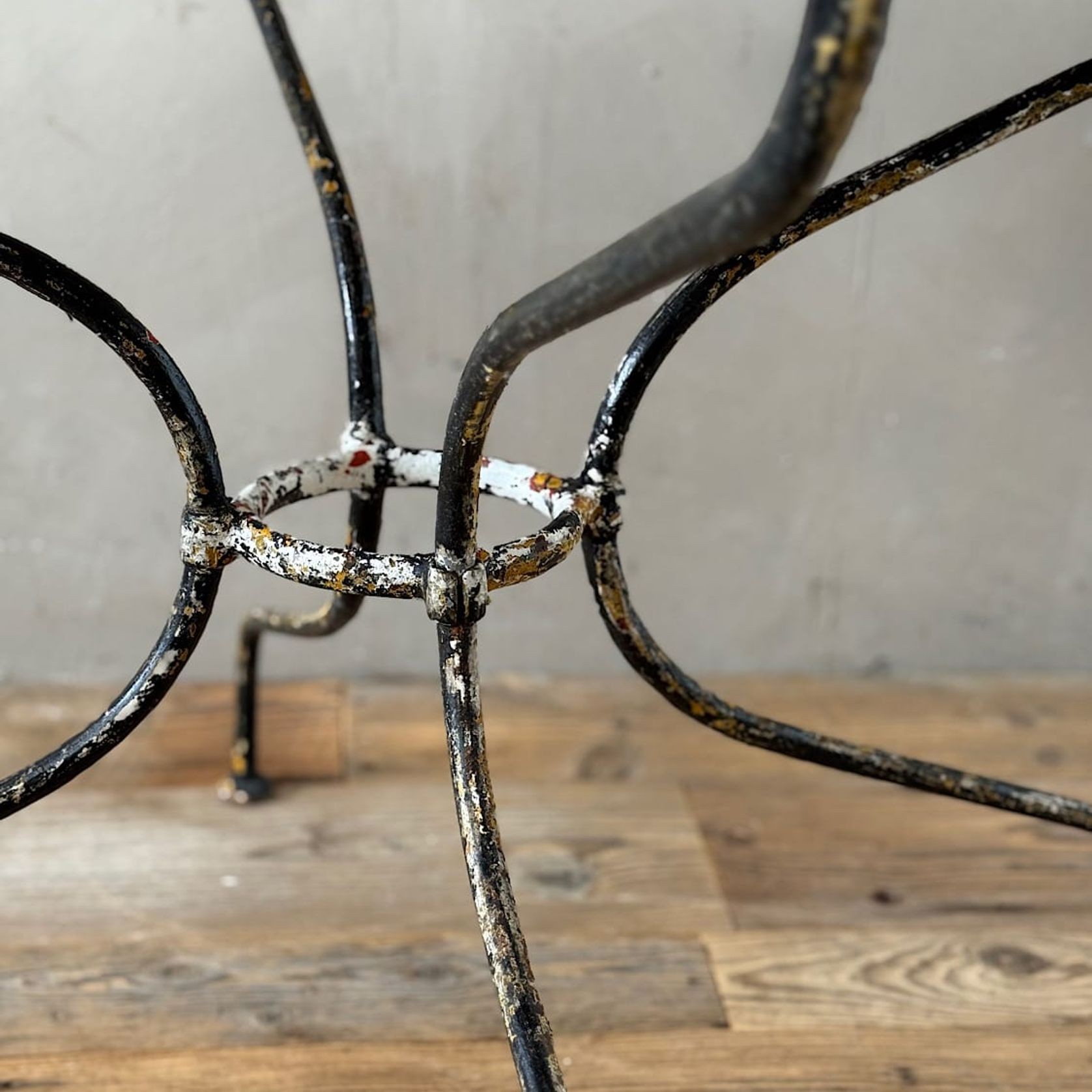 Antique French Iron Garden Table gallery detail image