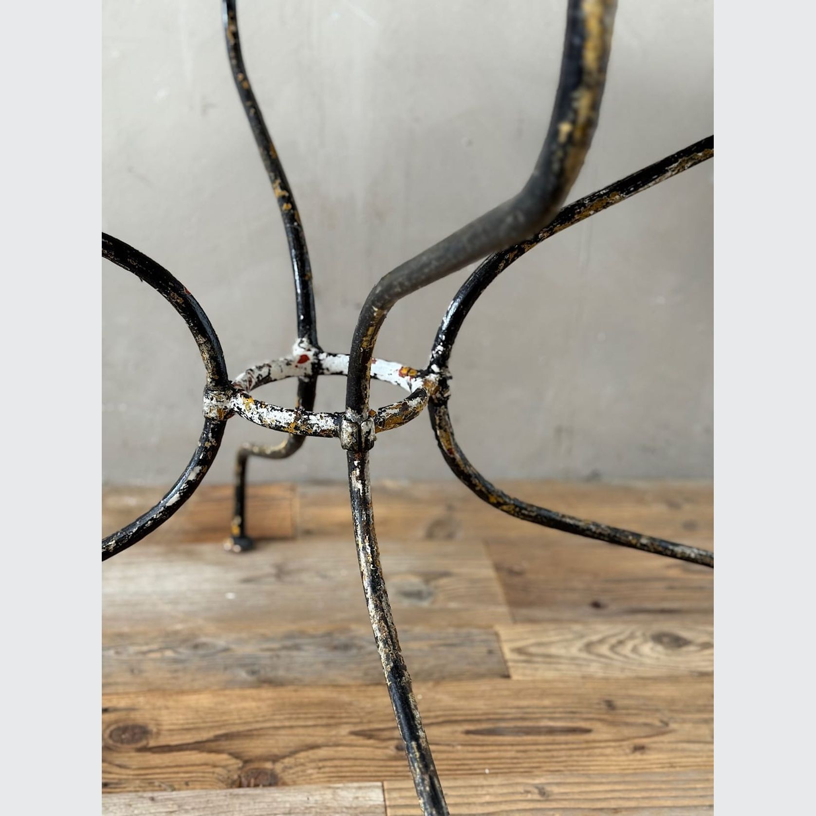 Antique French Iron Garden Table gallery detail image