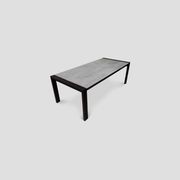 Marlborough Outdoor Dining Table in Matte Black gallery detail image