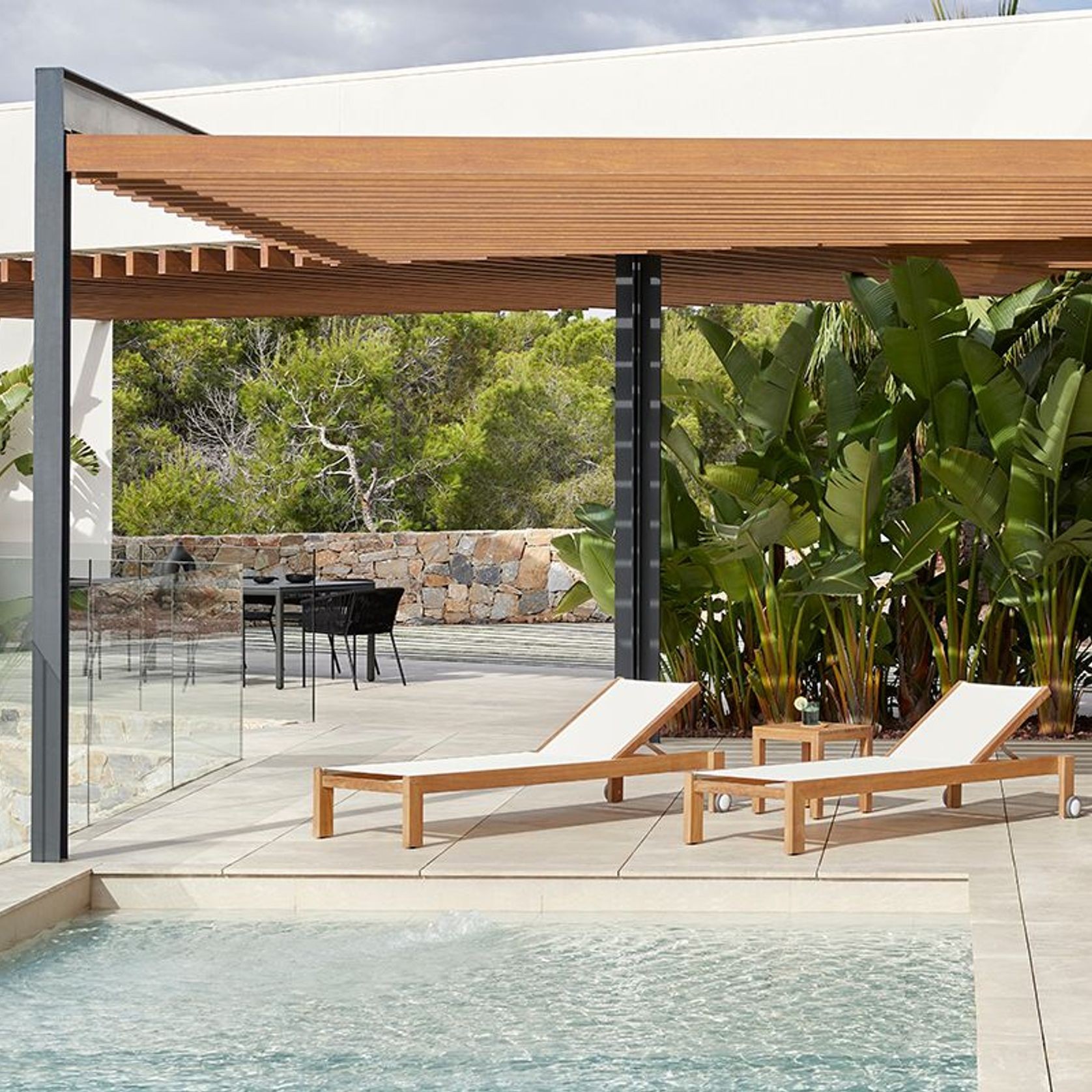 Bay Outdoor Side Table by Point gallery detail image