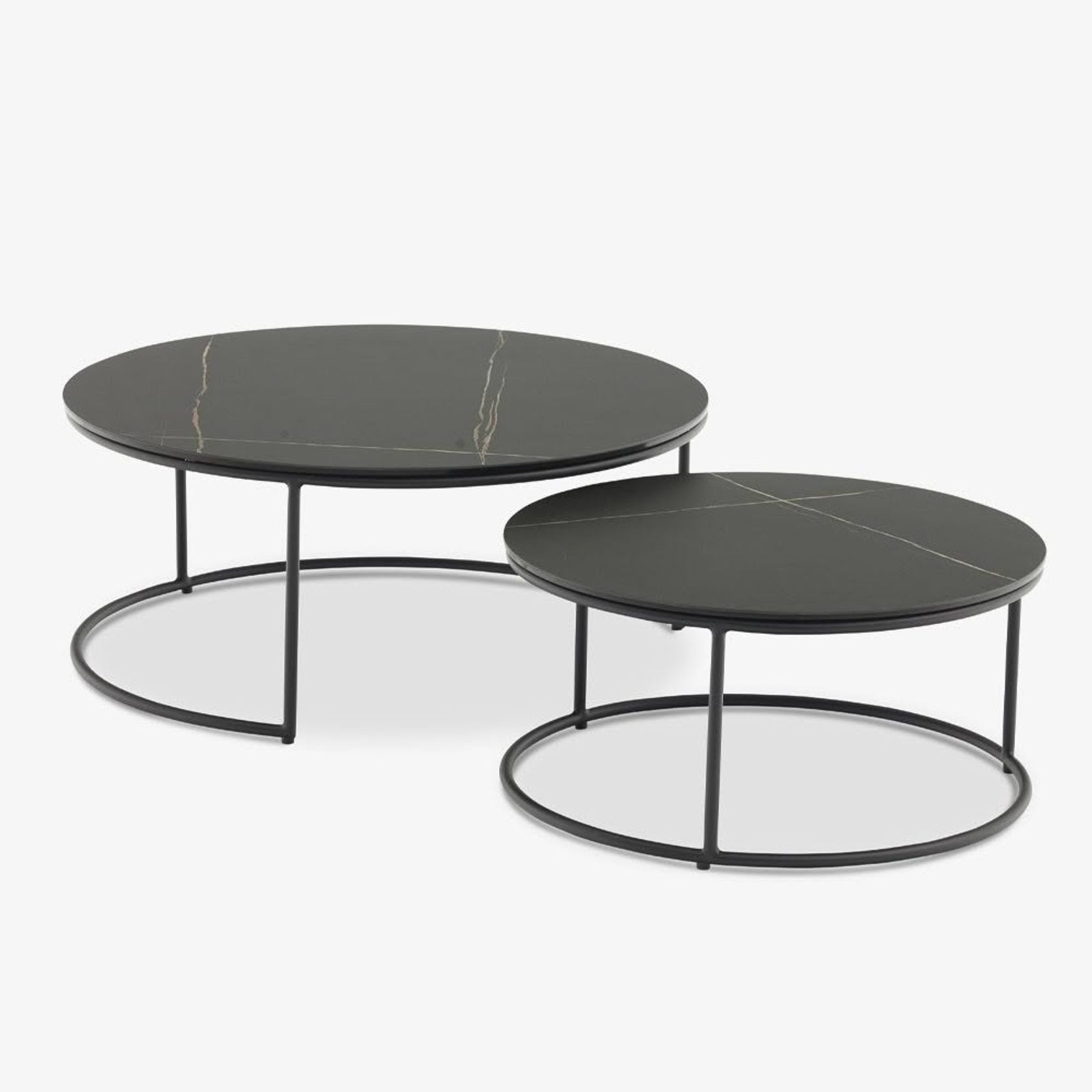 Pop Coffee Table Set of 2 - Charcoal gallery detail image