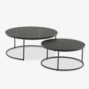 Pop Coffee Table Set of 2 - Charcoal gallery detail image