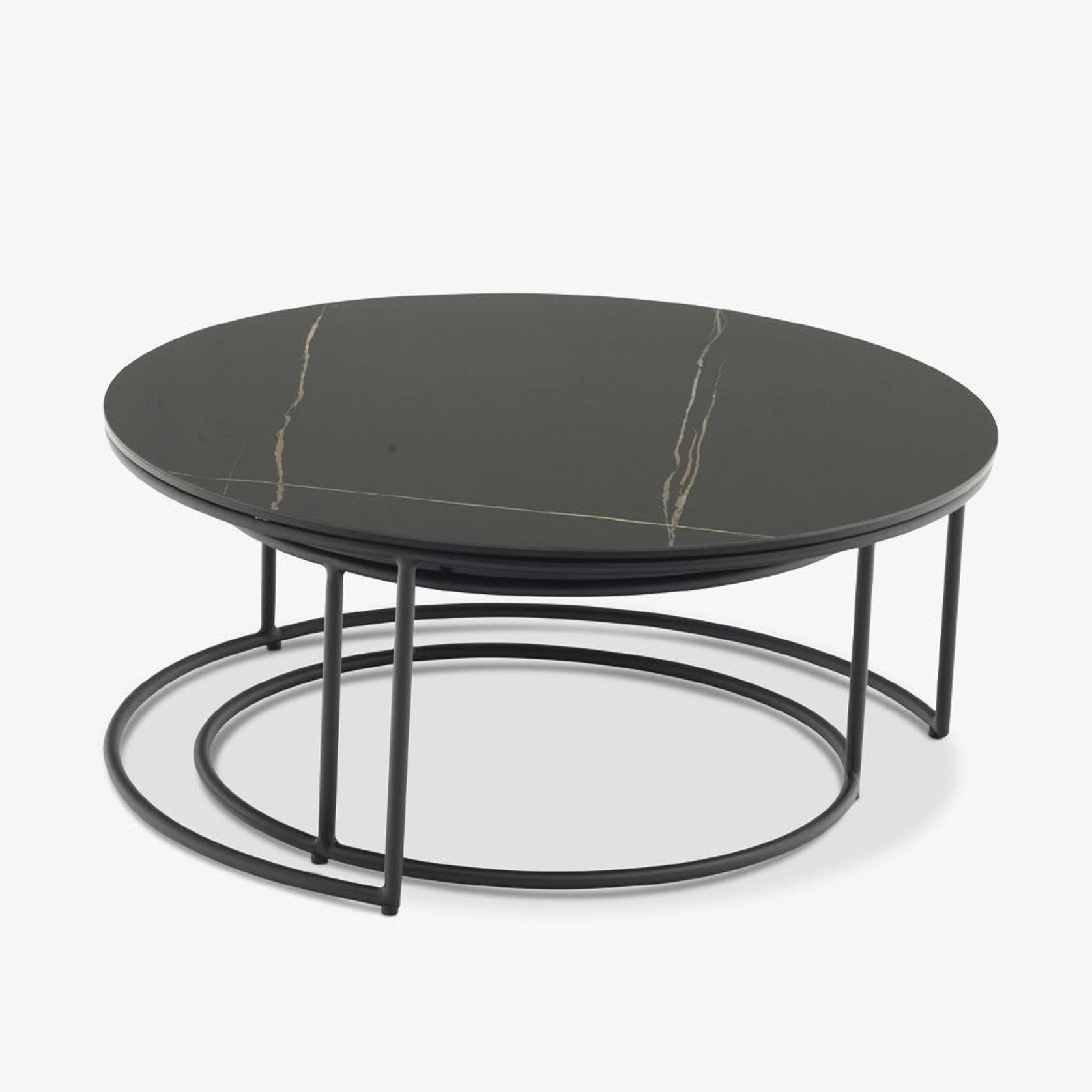 Pop Coffee Table Set of 2 - Charcoal gallery detail image