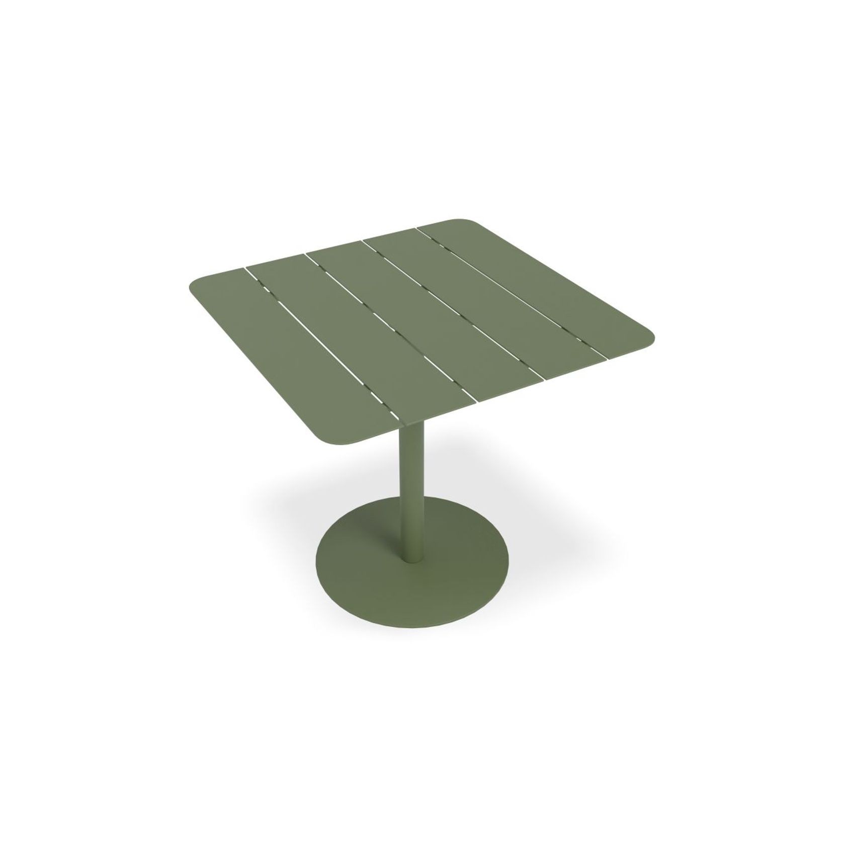 Roku Cafe Table - Outdoor - Eucalyptus Green - 65 x 65cm Table Top gallery detail image
