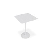 Roku High Bar Table - Outdoor - White - 65 x 65cm Table Top gallery detail image