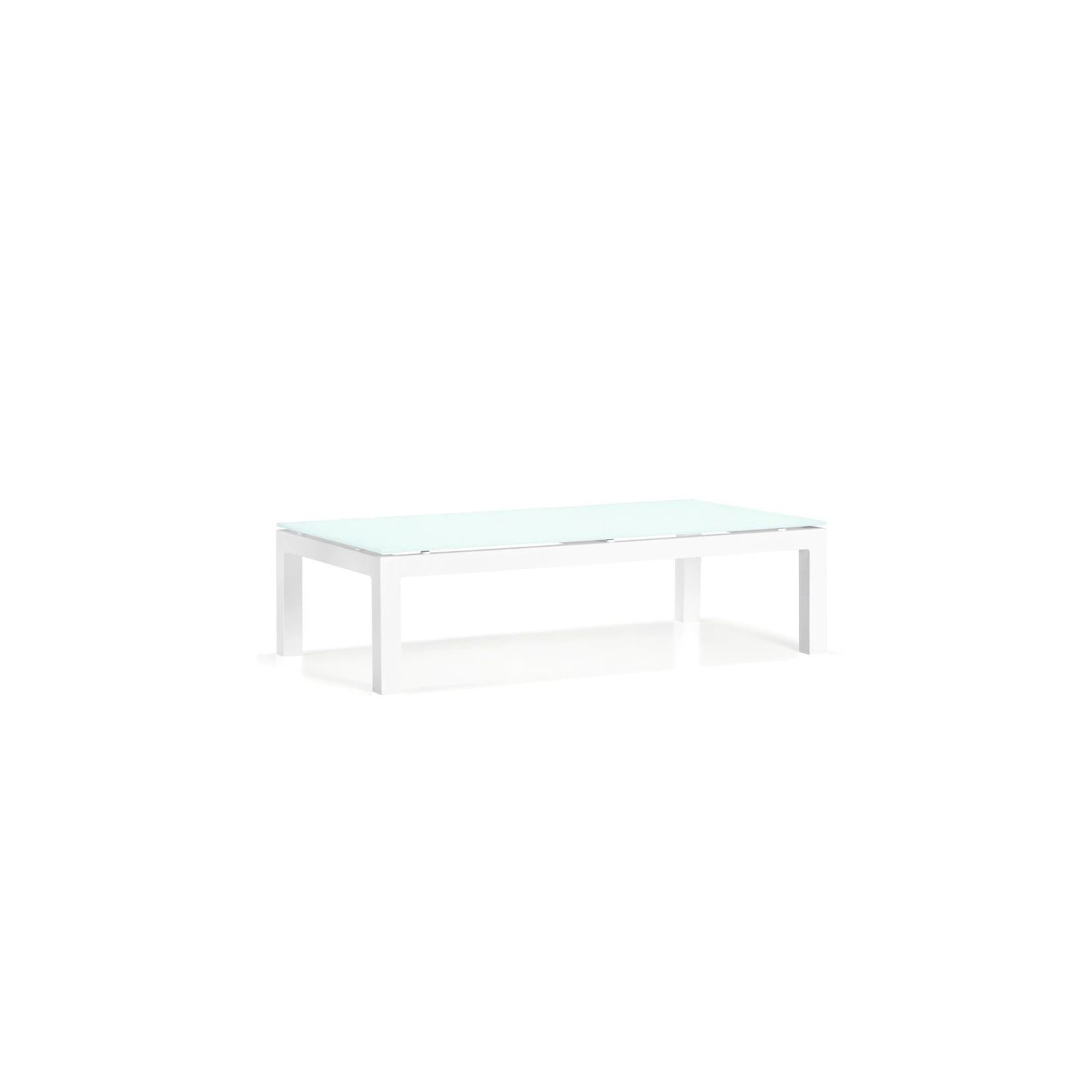 Lisbon Aluminium frame/glass top - Outdoor Coffee Table gallery detail image