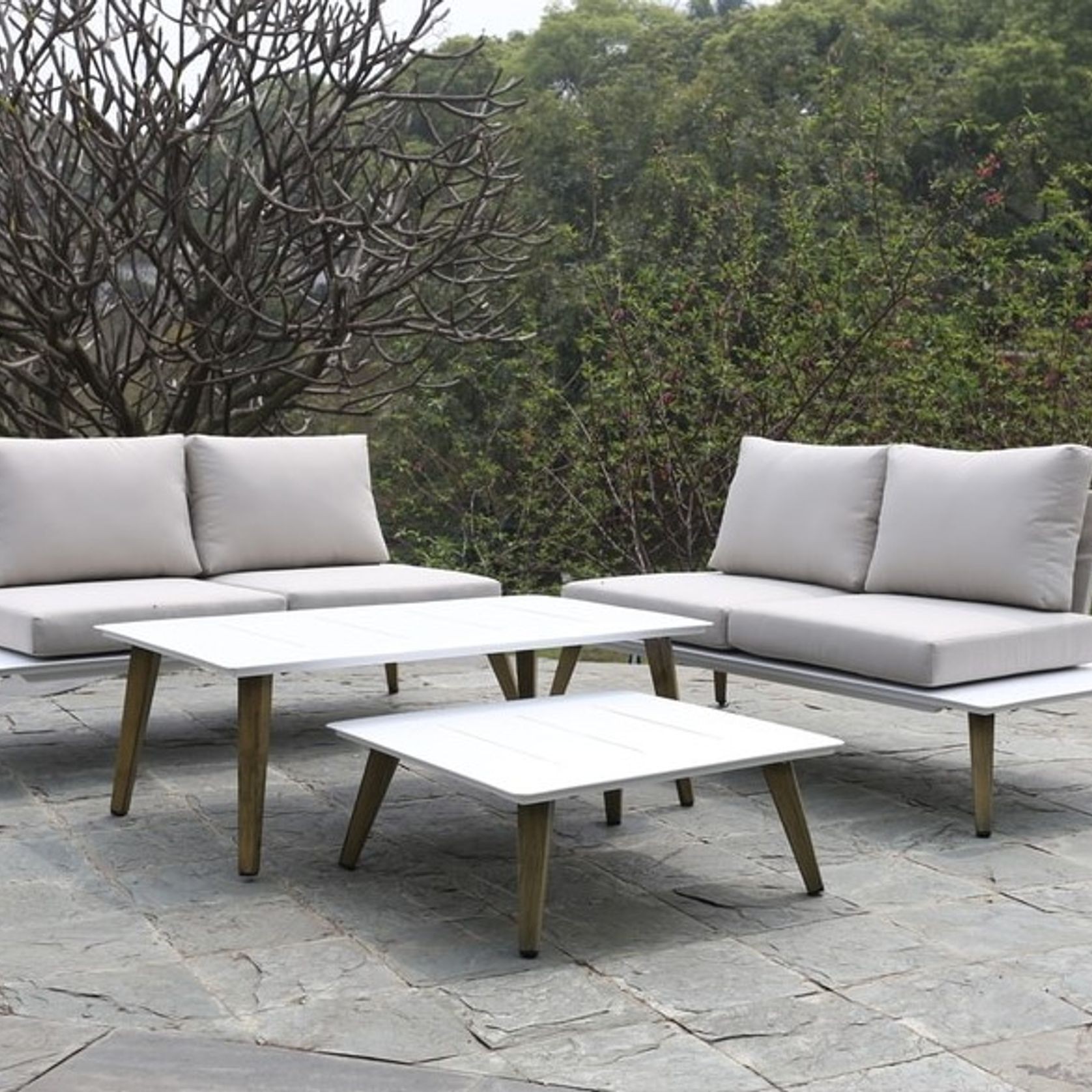 Ponza Aluminium Low - Outdoor Coffee Table gallery detail image