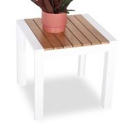 Vydel Side Table - Outdoor - 48x45x45cm - White gallery detail image