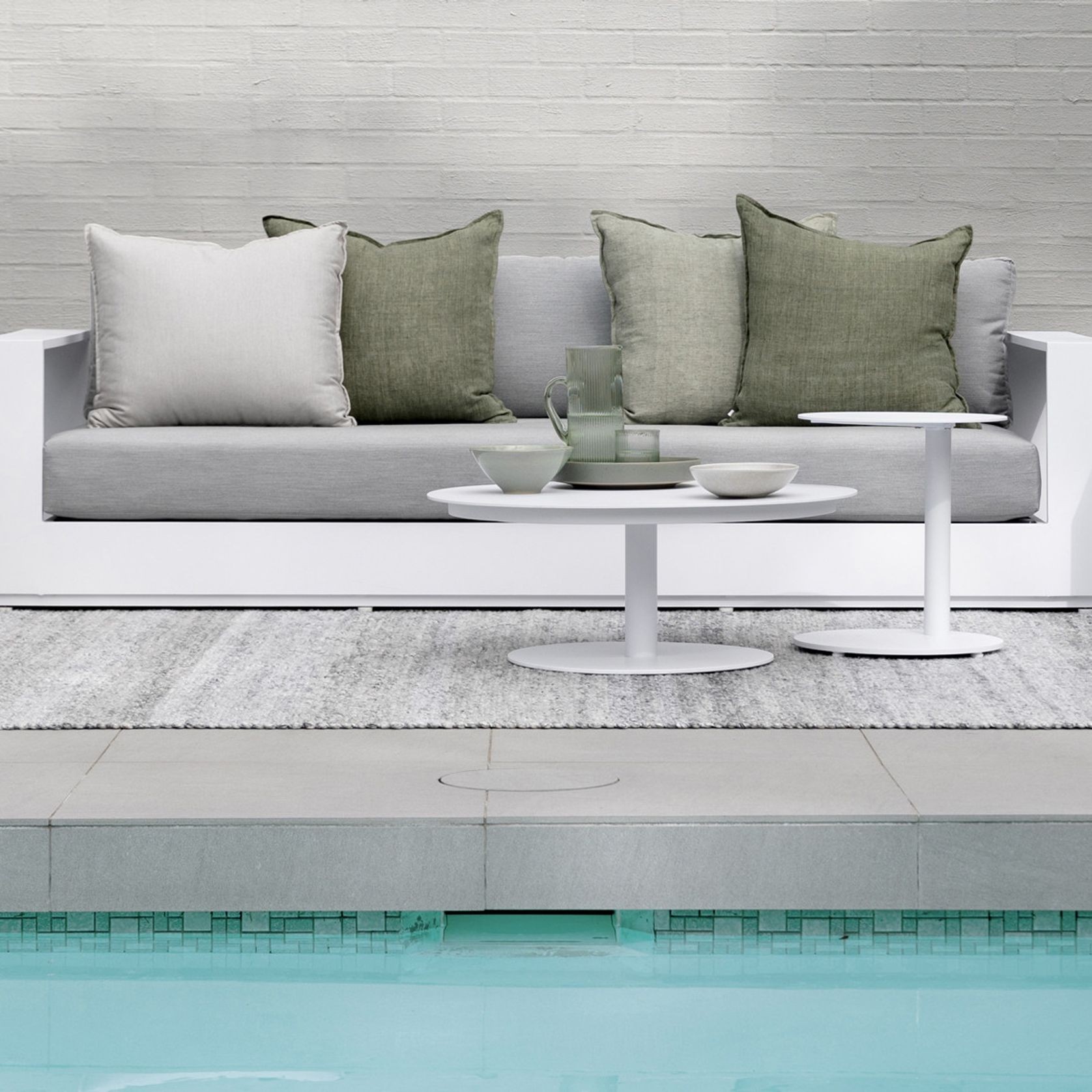 Bluff Aluminium Outdoor Coffee Table gallery detail image