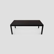 Whangamata Dining Table in Matte Black gallery detail image