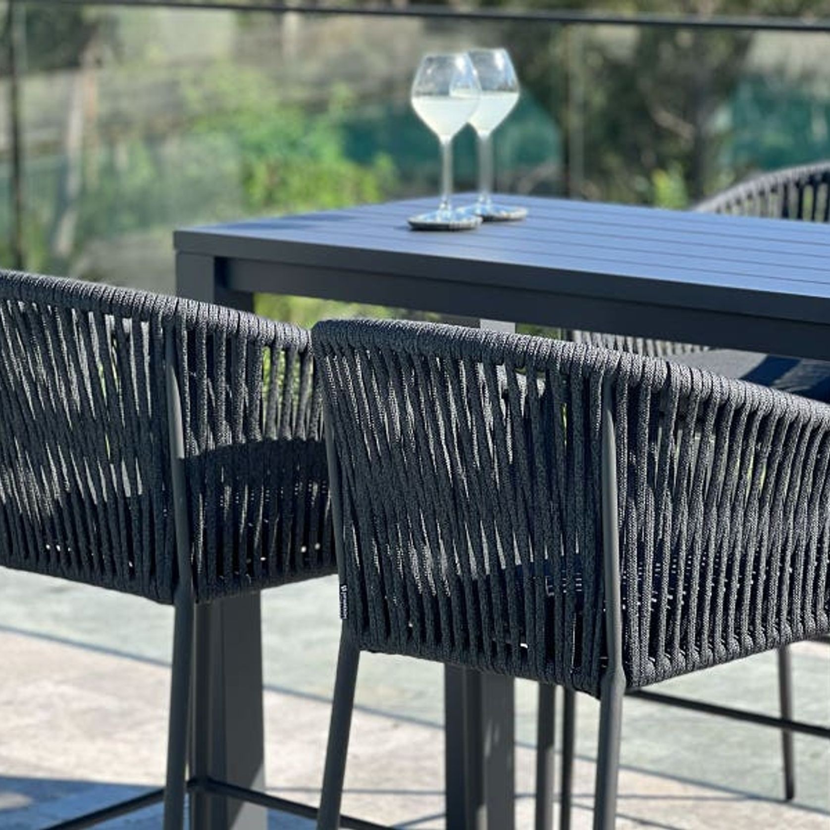 Adele Bar Table with Gizella Bar Chairs 5pc gallery detail image