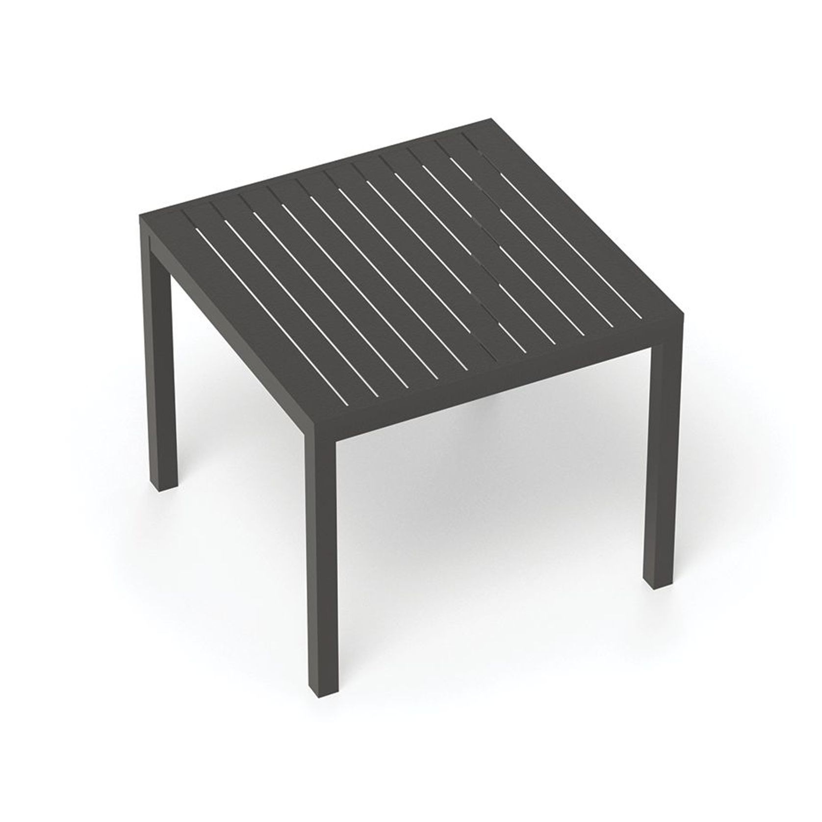 Halki Table - Outdoor - 90cm x 90cm - Charcoal gallery detail image