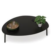 Cetara Coffee Table - Black - Large gallery detail image
