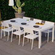 Halki Table - Outdoor - 220cm x 100cm - White gallery detail image