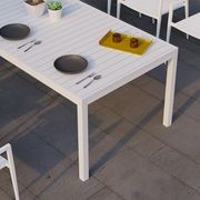 Halki Table - Outdoor - 220cm x 100cm - White gallery detail image