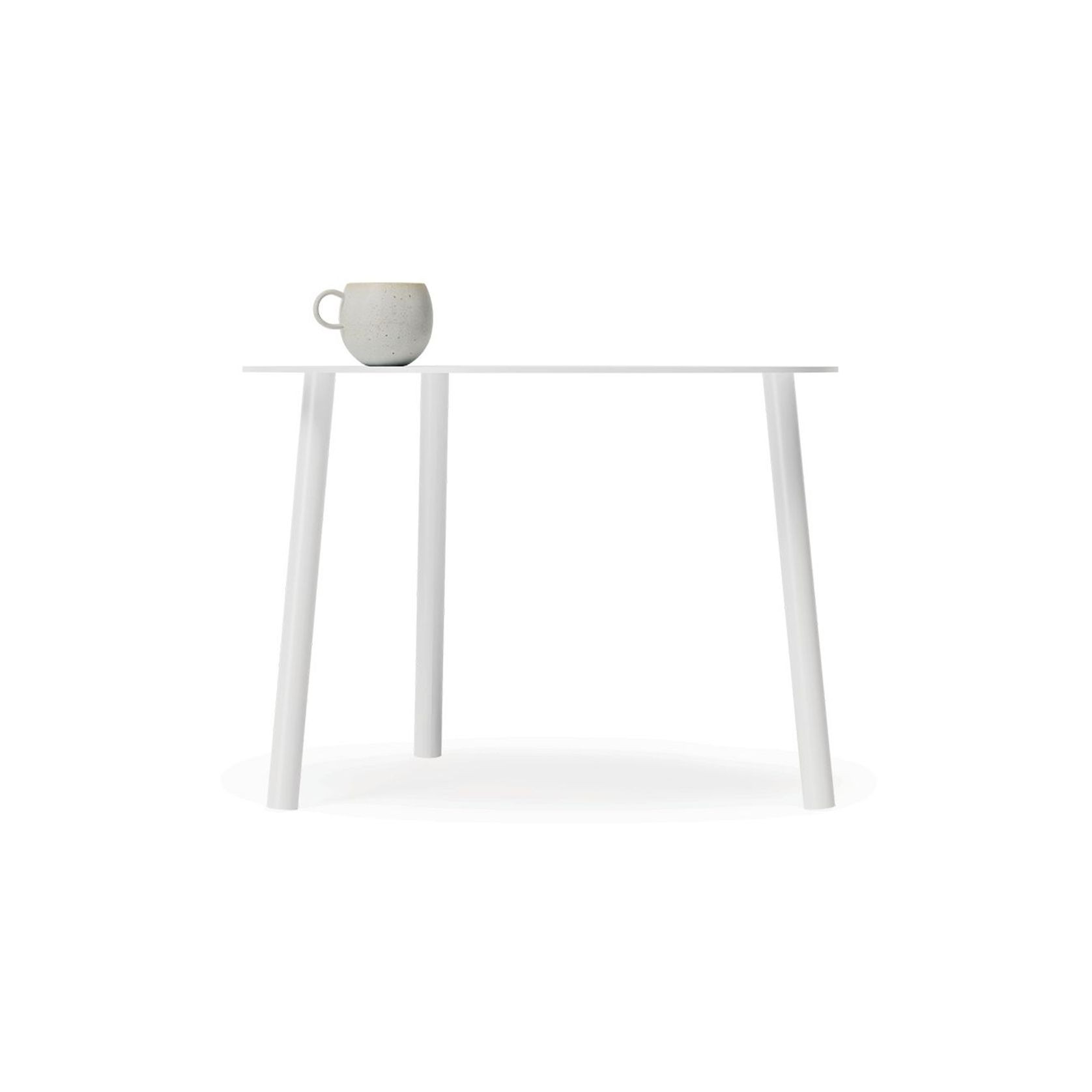 Cetara Side Table - Outdoor - White gallery detail image