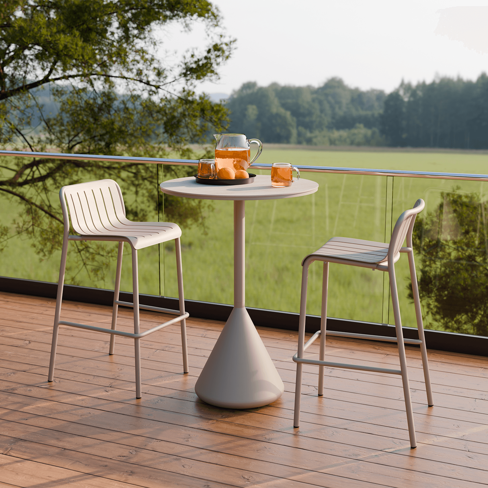 Kora High Bar Table CERAMIC - outdoor gallery detail image