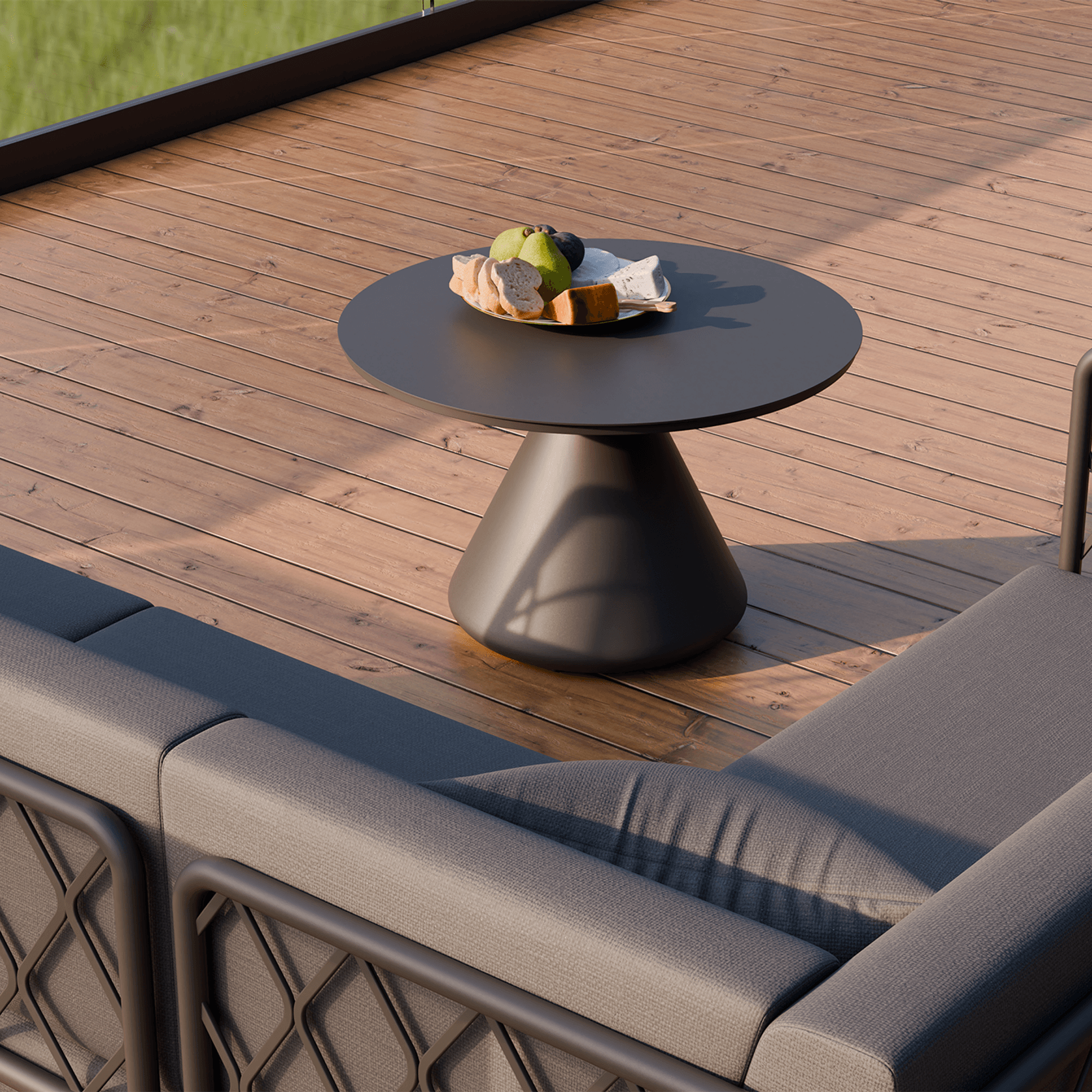 Kora Coffee table Aluminum - Outdoor gallery detail image