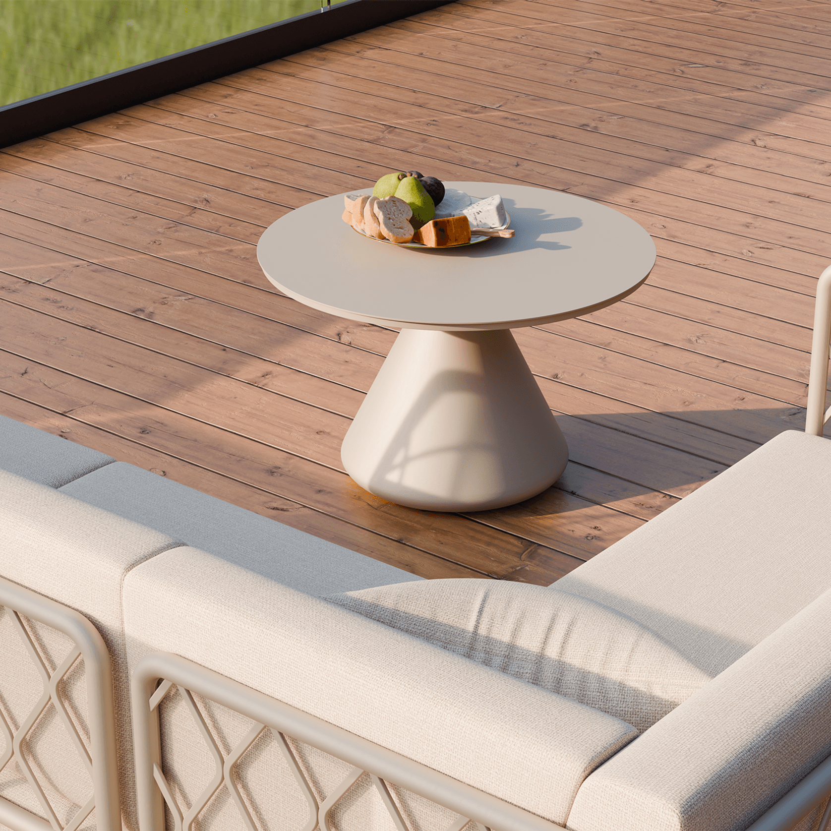 Kora Coffee table Aluminum - Outdoor gallery detail image