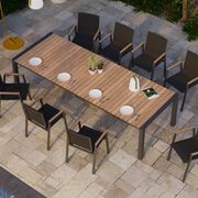 Vydel Table - Outdoor - 300cm x 110cm - Charcoal gallery detail image