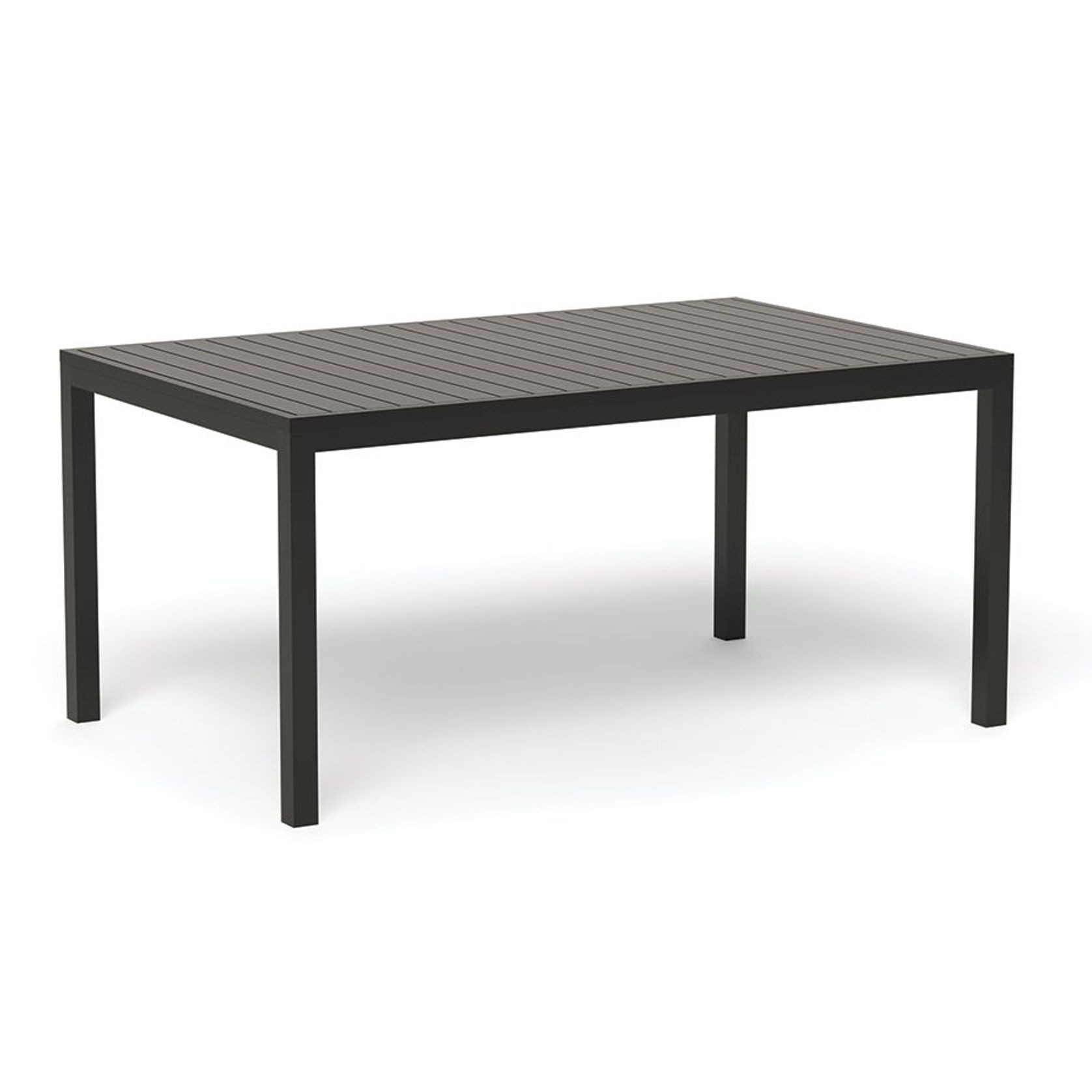 Halki Table - Outdoor - 160cm x 90cm - Charcoal gallery detail image