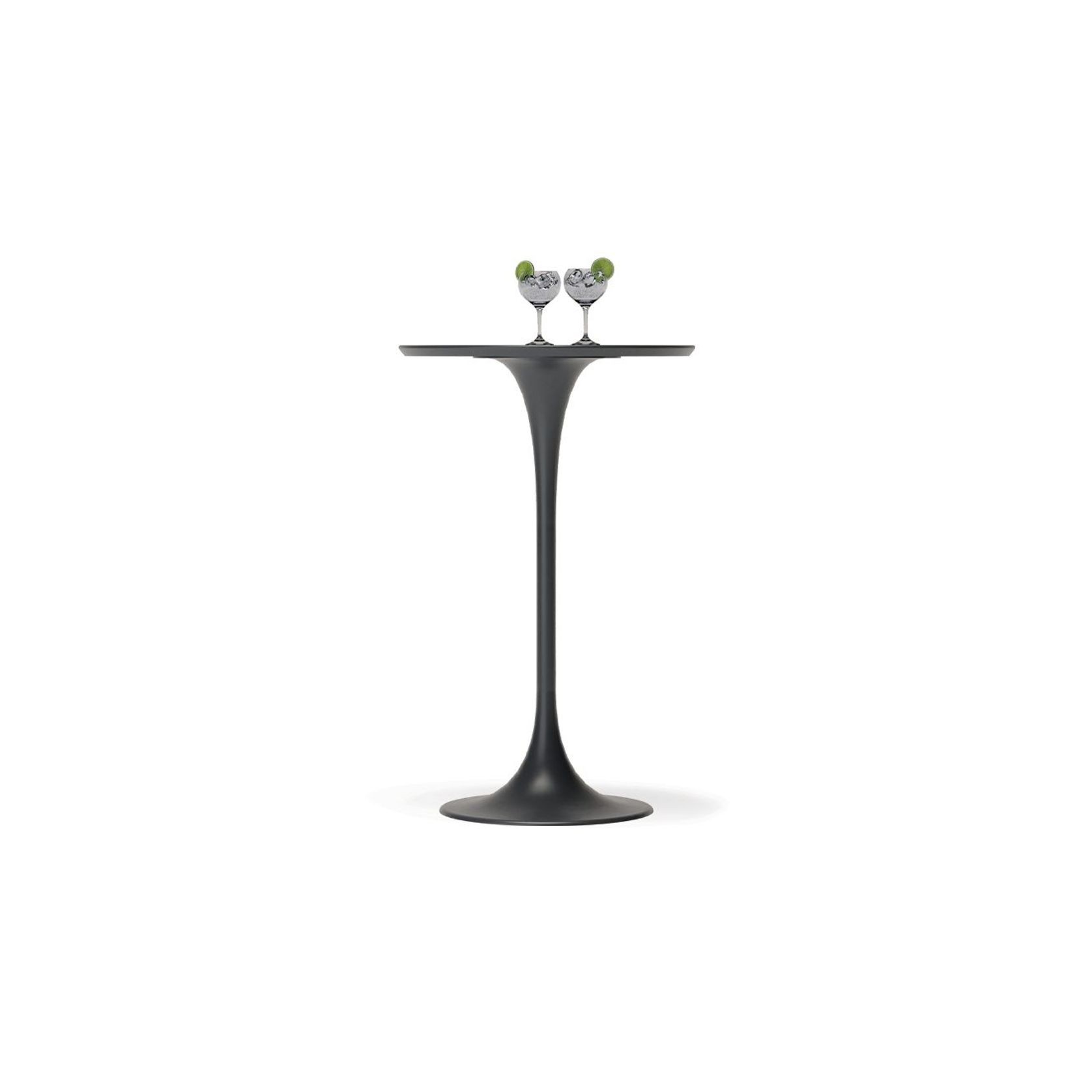 Minori Outdoor High Bar Table - Charcoal gallery detail image