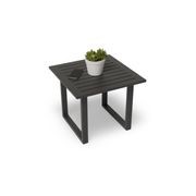 Vivara Side Table - Outdoor - Charcoal gallery detail image