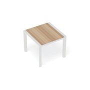 Vydel Table - Outdoor - 90cm x 90cm - White gallery detail image