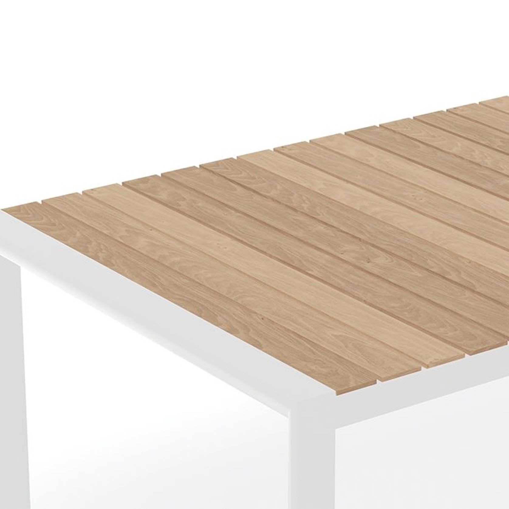 Vydel Table - Outdoor - 160cm x 100cm - White gallery detail image
