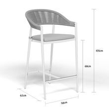 Adele Bar Table with Nivala Bar Chairs 3pc gallery detail image