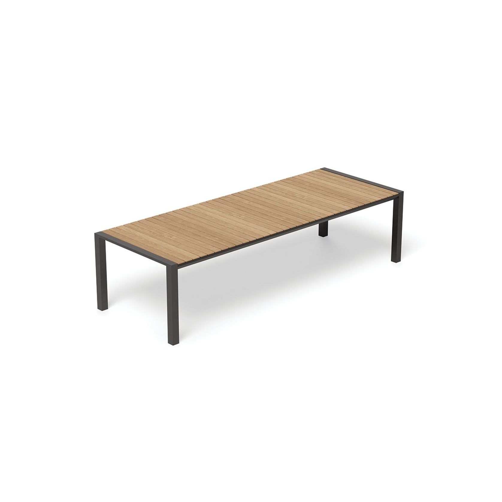 Vydel Table - Outdoor - 300cm x 110cm - Charcoal gallery detail image