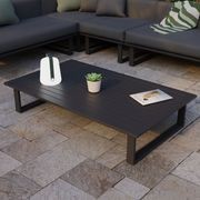 Vivara Outdoor Coffee Table - 142x85cm - Charcoal gallery detail image