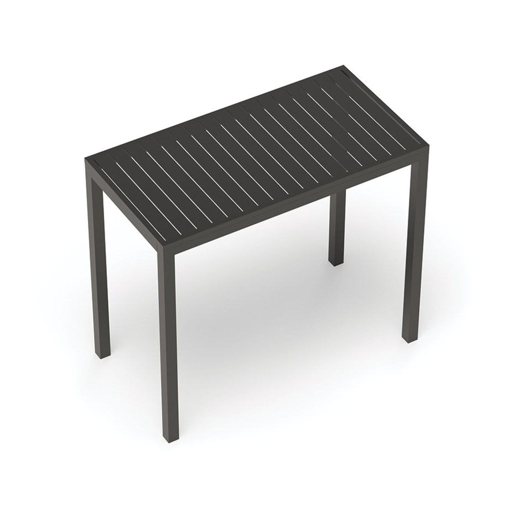 Halki Table - Outdoor - High Bar - 125cm x 65cm - Charcoal gallery detail image