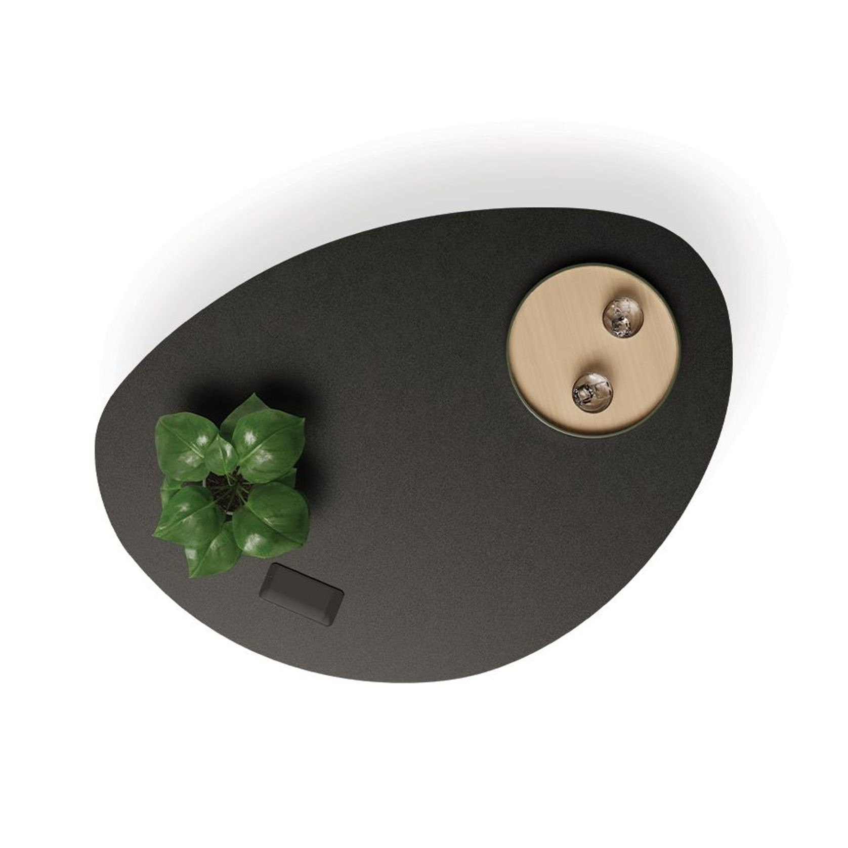Cetara Coffee Table - Black - Large gallery detail image
