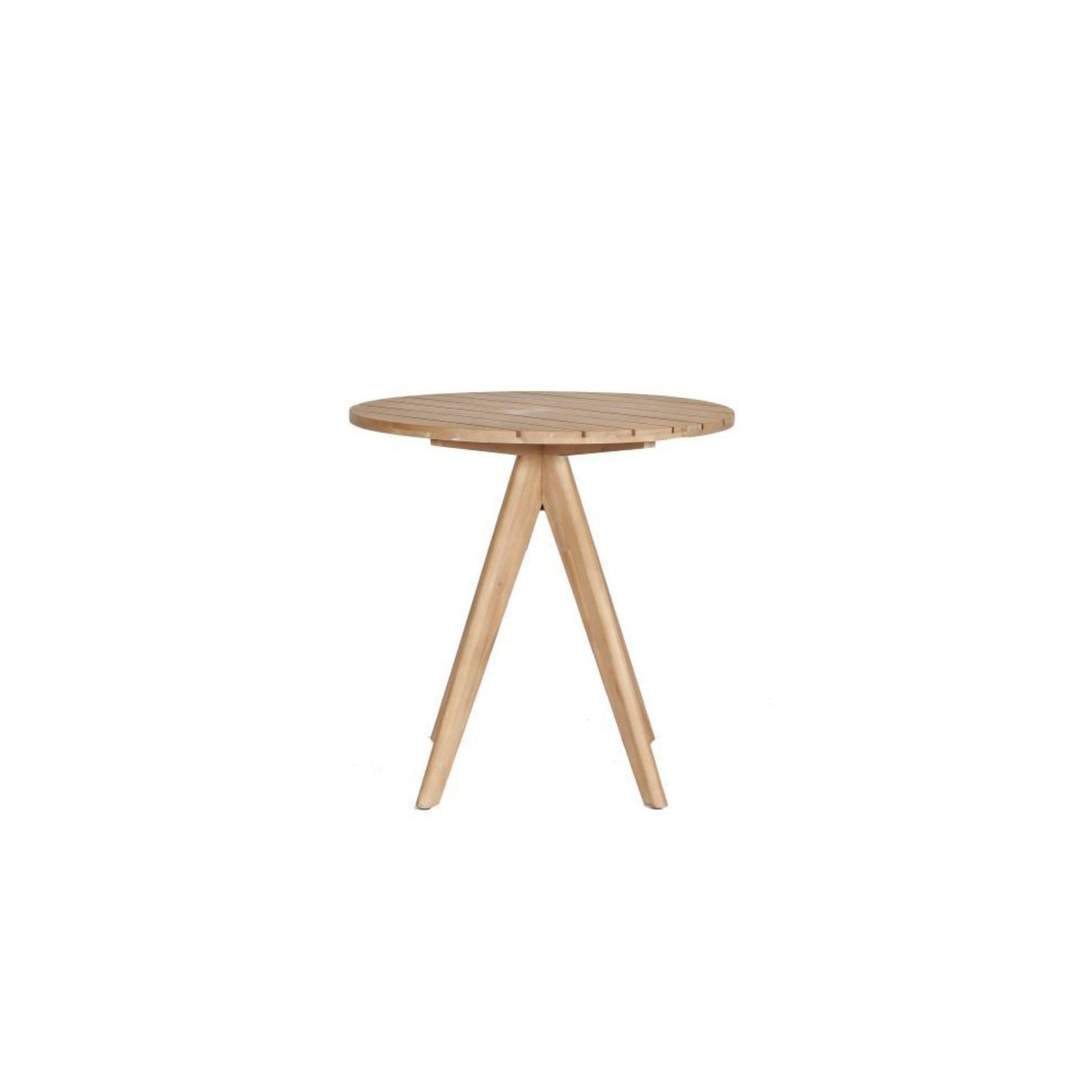 Panay Round Acacia Outdoor Dining Table gallery detail image