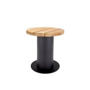 Mill Pedestal Outdoor Side Table gallery detail image