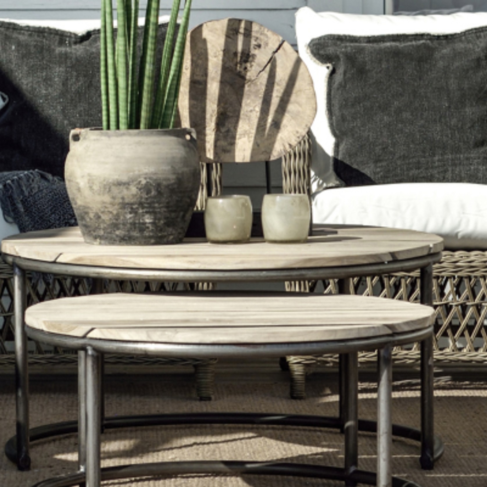 Anson Outdoor Nested Coffee Table gallery detail image