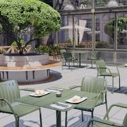 Roku Cafe Table - Outdoor - Eucalyptus Green - 65 x 65cm Table Top gallery detail image